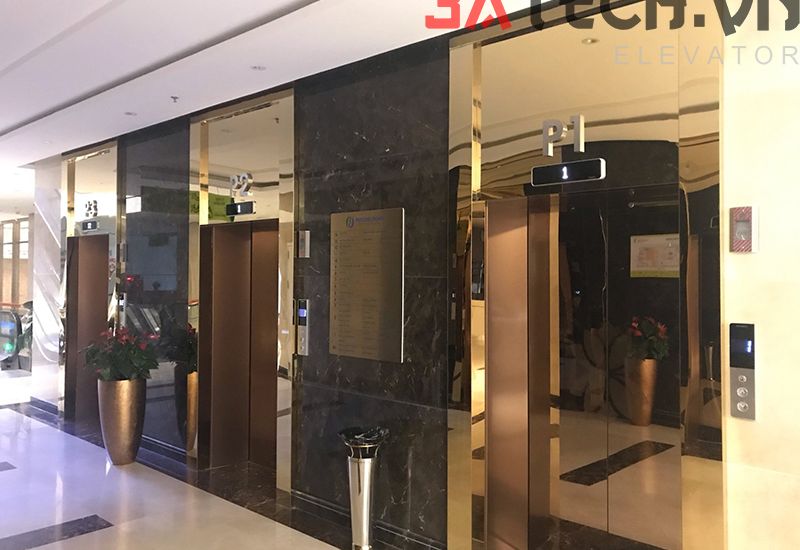 Gia công inox ốp cửa thang máy chuyên nghiệp, chất lượng cao tại 3ATECH