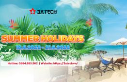3ATECH - Summer Holidays: Thông báo lịch nghỉ mát 