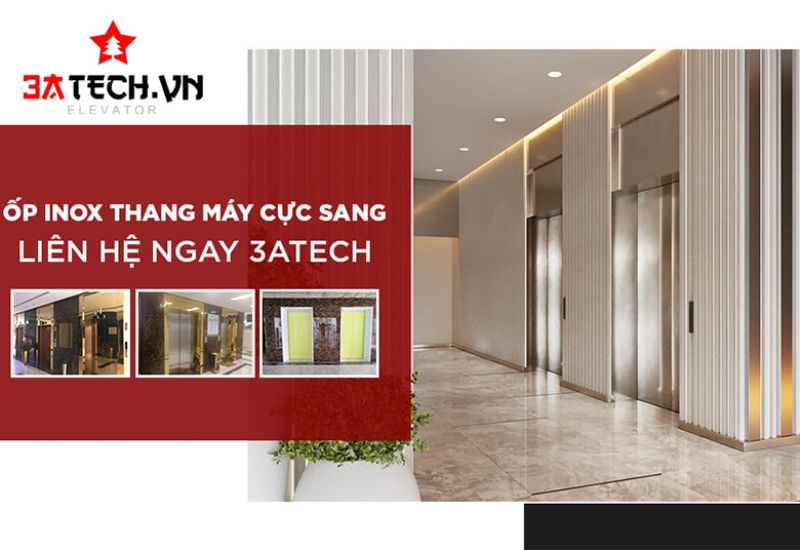 Inox ốp thang máy: Sản phẩm không thể thiếu