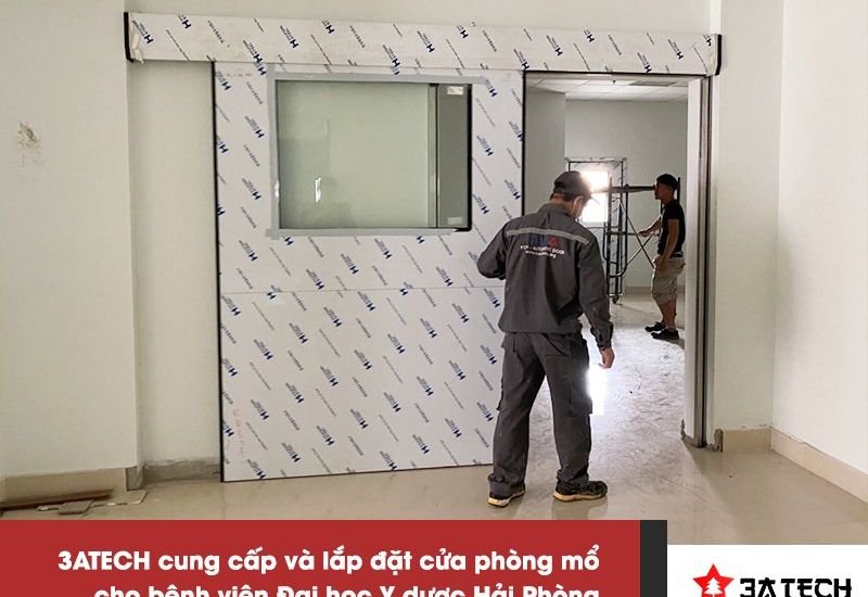 Hơn 10 bộ cửa được 3ATech cung cấp và lắp đặt cho 2 bệnh viện lớn tại Hải Phòng
