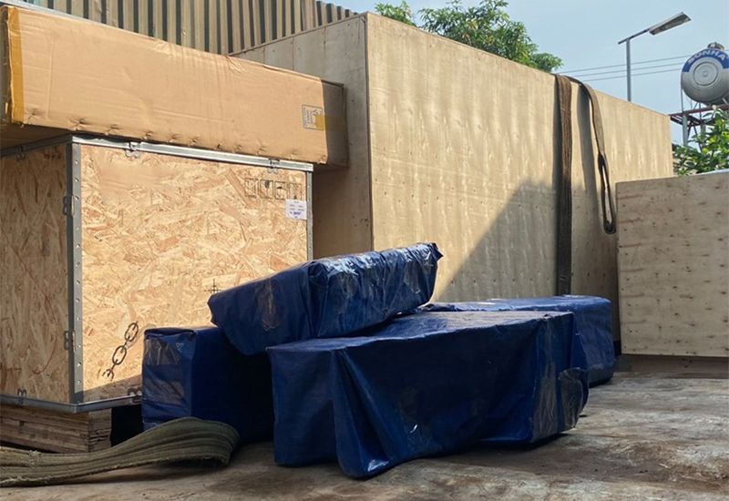 3ATECH bàn giao 03 cây thang máy cho khách hàng kinh doanh tại Thái Bình