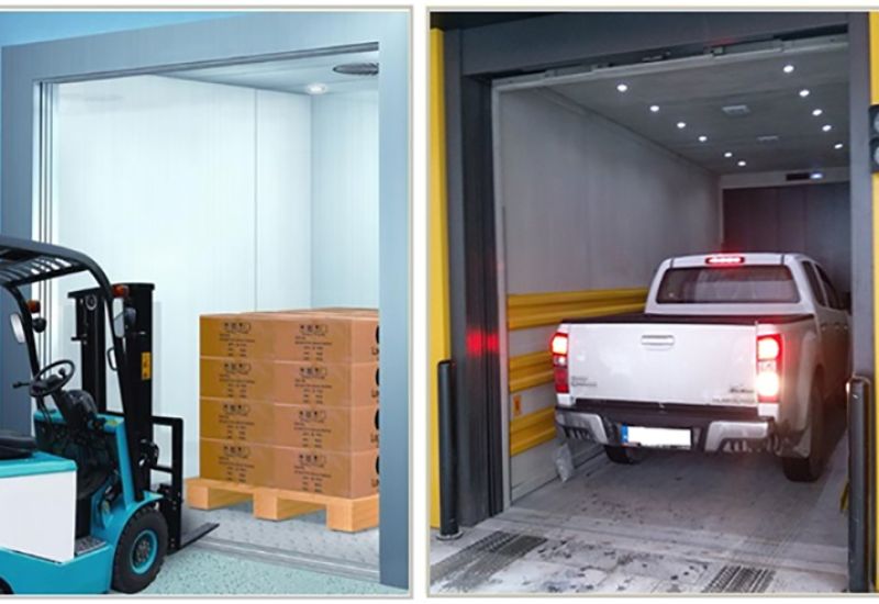 Sản xuất thang máy tải hàng chuyên nghiệp, nhanh chóng, chất lượng
