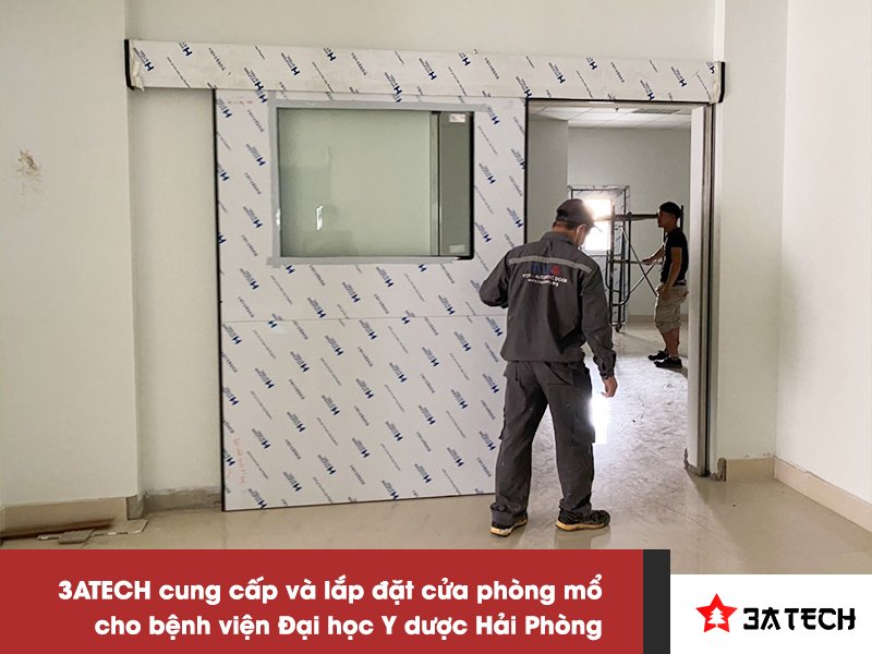 Hơn 10 bộ cửa được 3ATech cung cấp và lắp đặt cho 2 bệnh viện lớn tại Hải Phòng