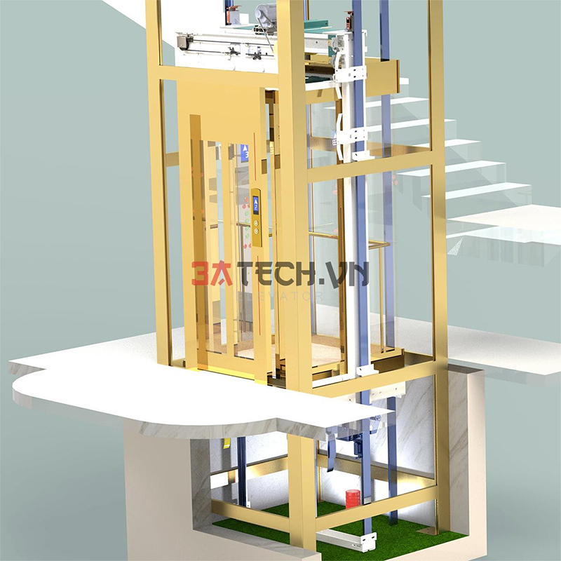Sản xuất thang máy dự án 
